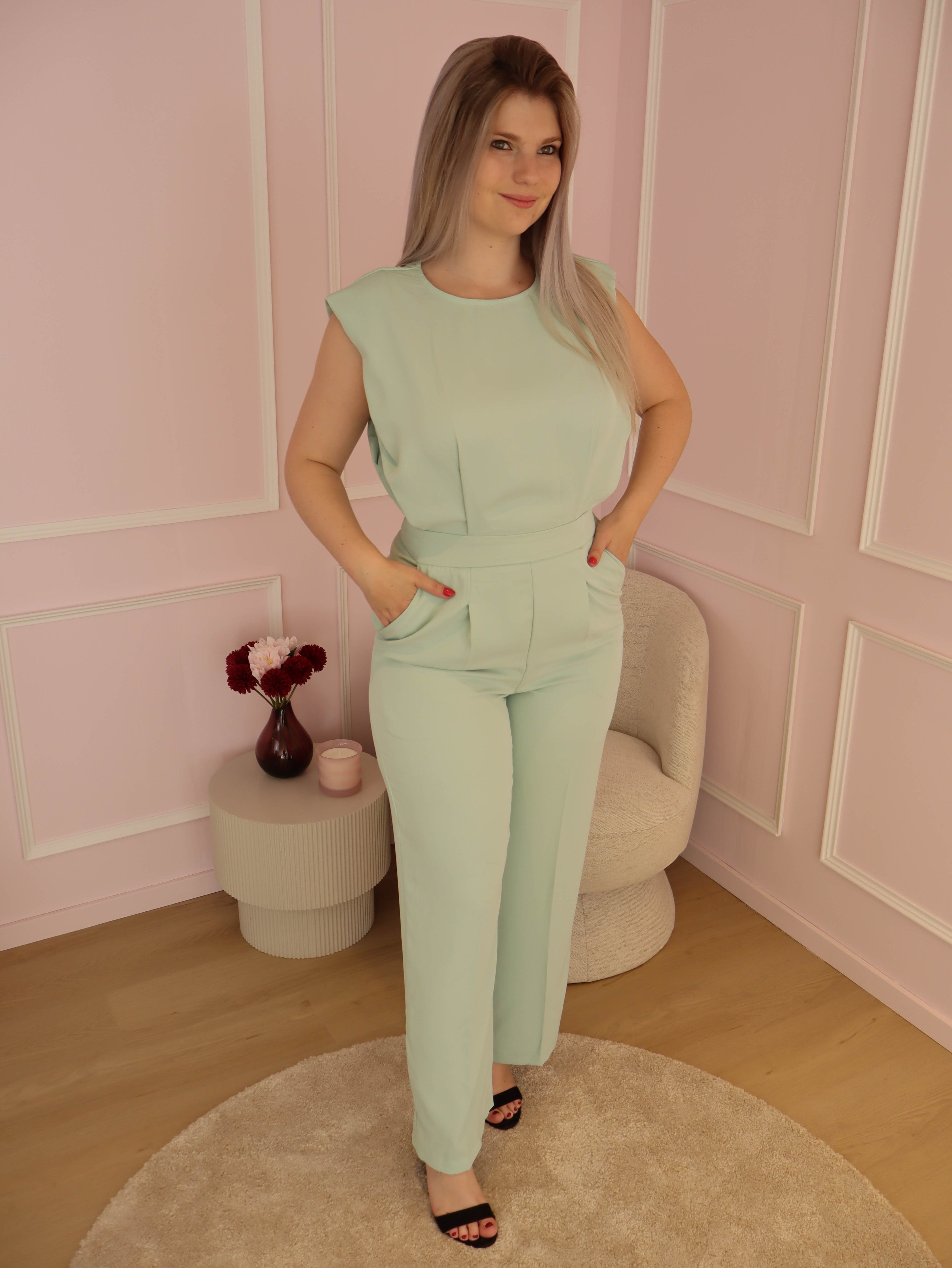 Mint Luna Jumpsuit
