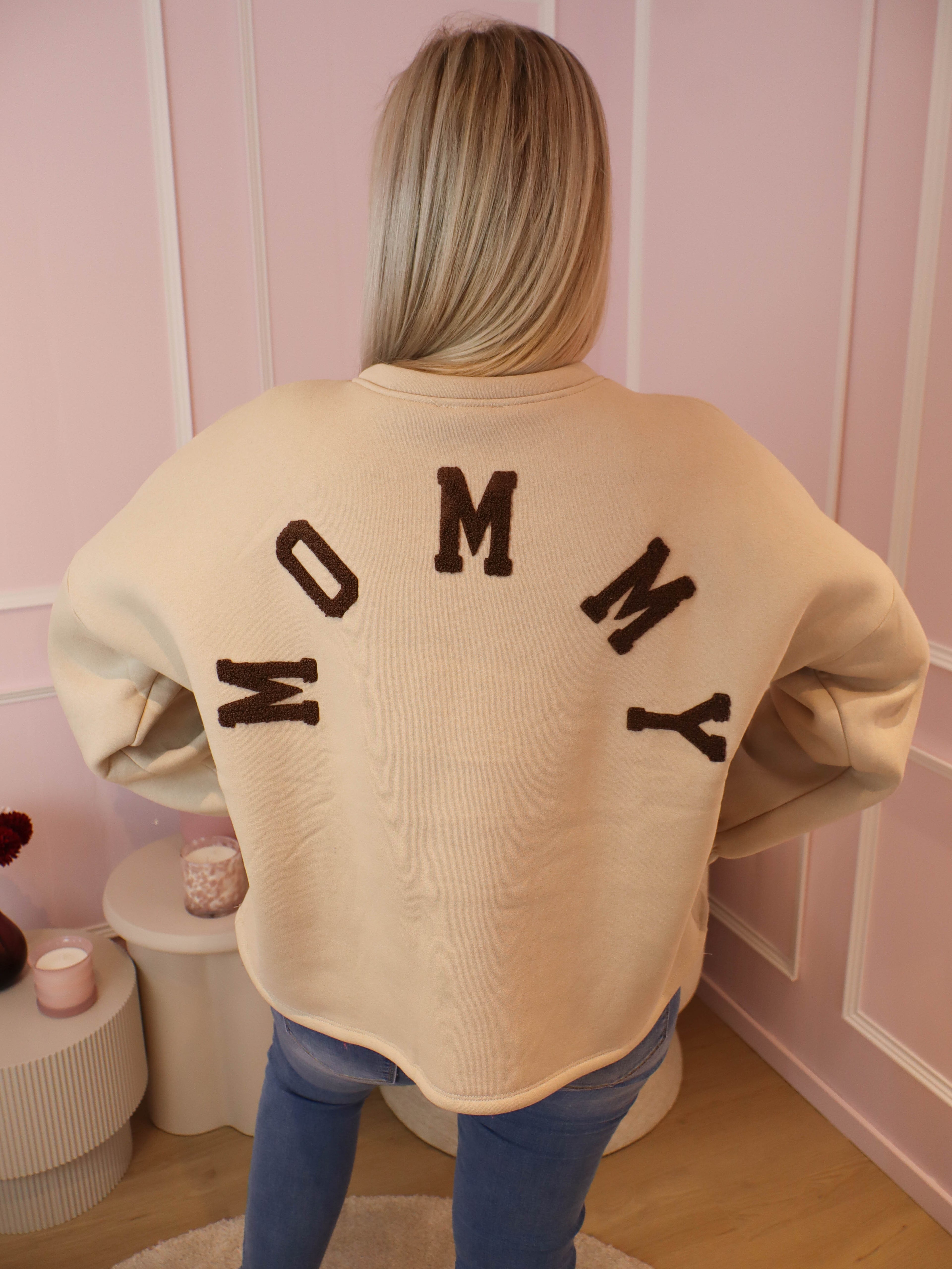 Mocha & Brown Mommy Sweater