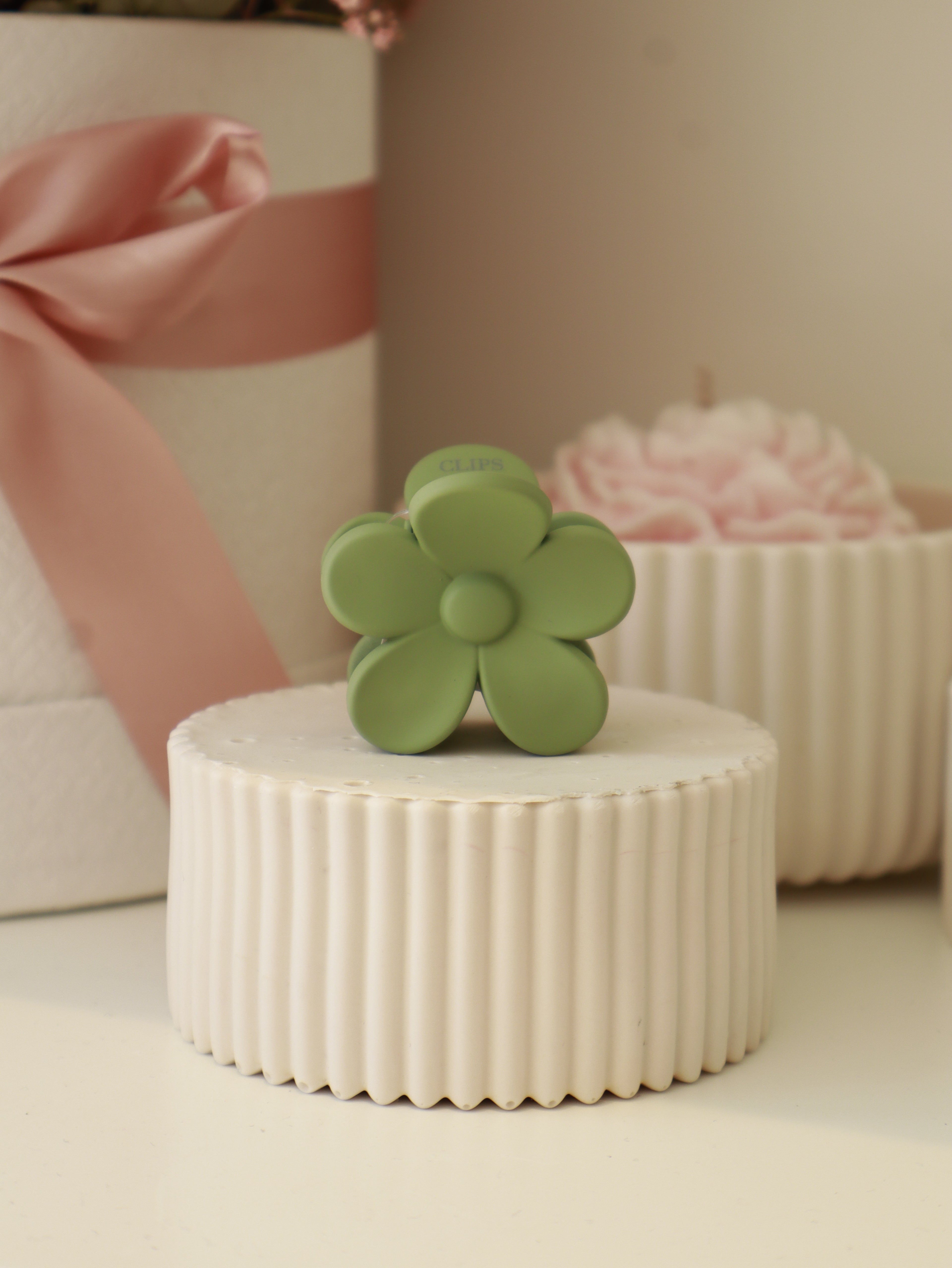 Munt Groen Lou Mini Clip