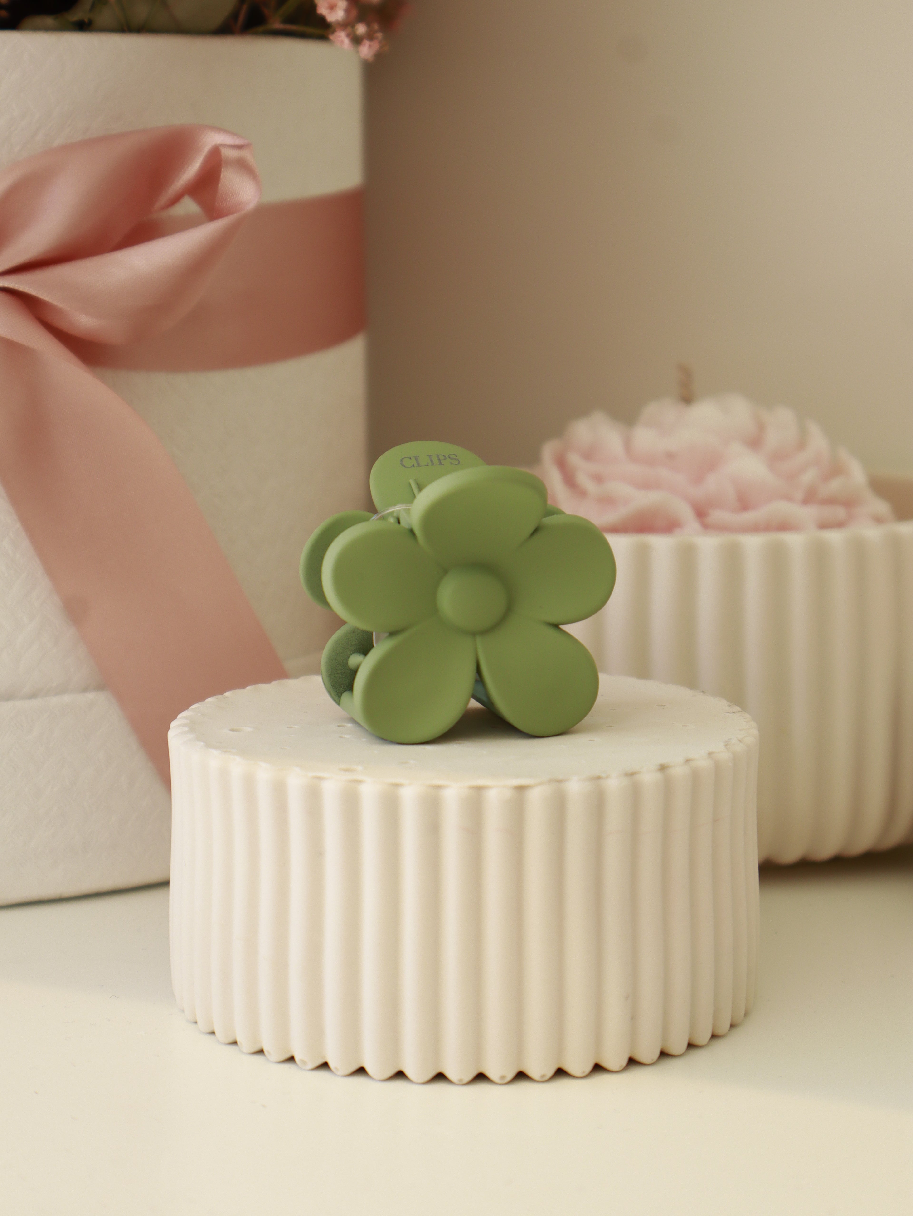 Munt Groen Lou Mini Clip