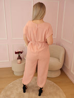 Old Pink Phoebe Jumpsuit