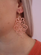 Orange Vintage Earring