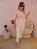 Pink Delphine Blouse