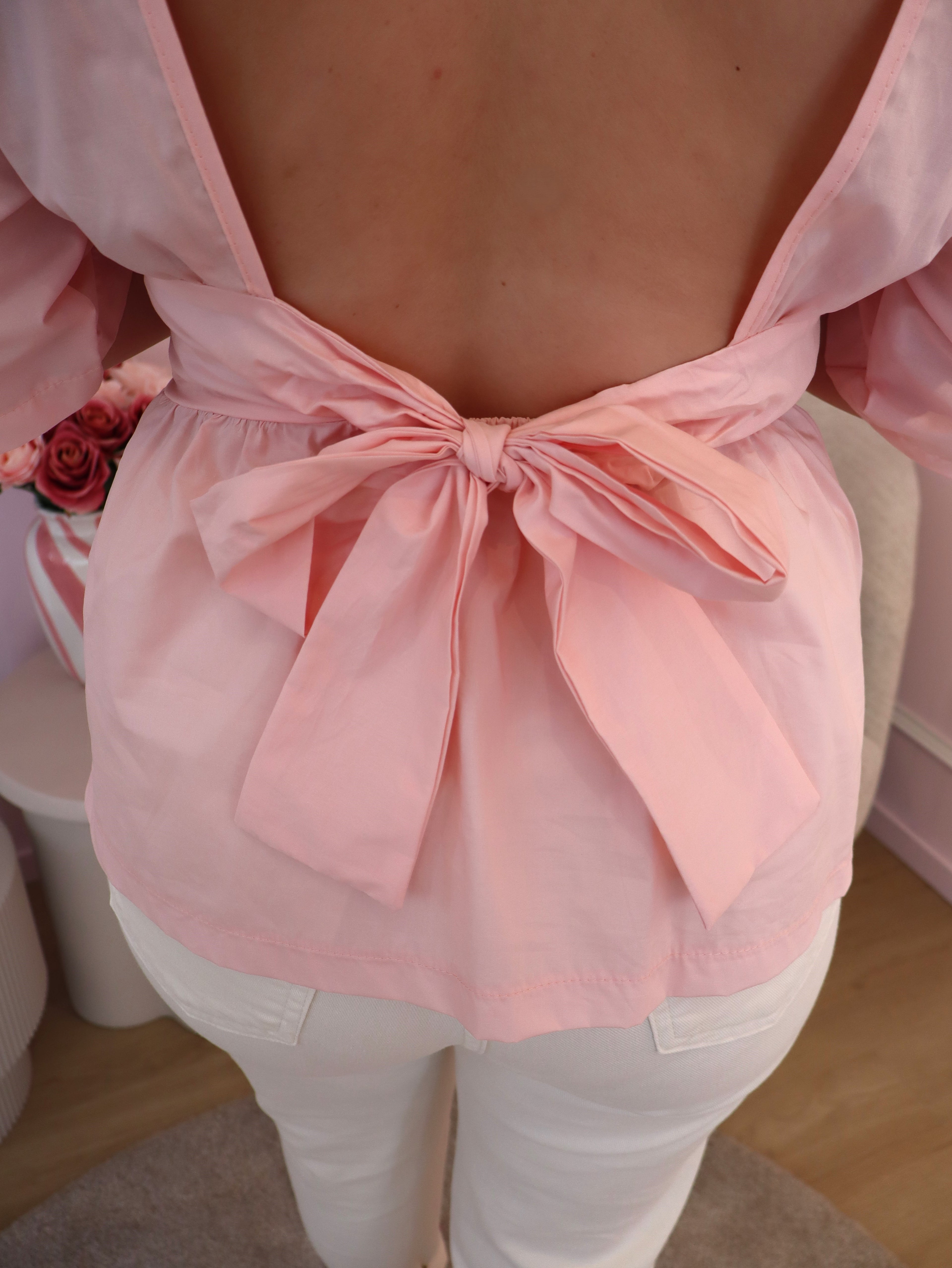 Pink Delphine Blouse
