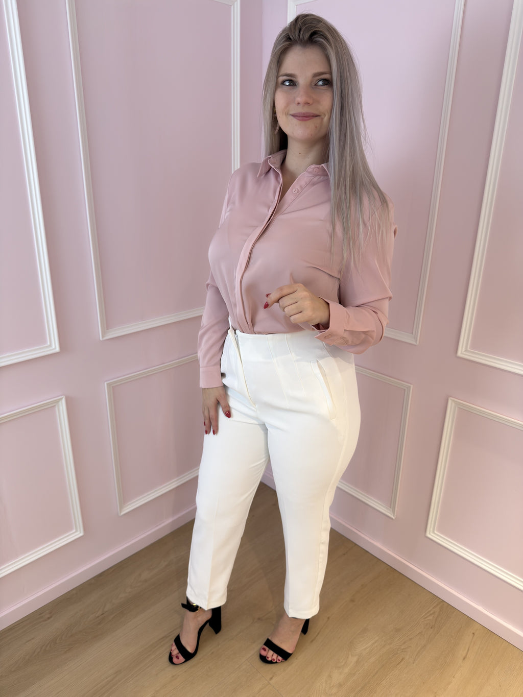 Pink Eloïse Blouse