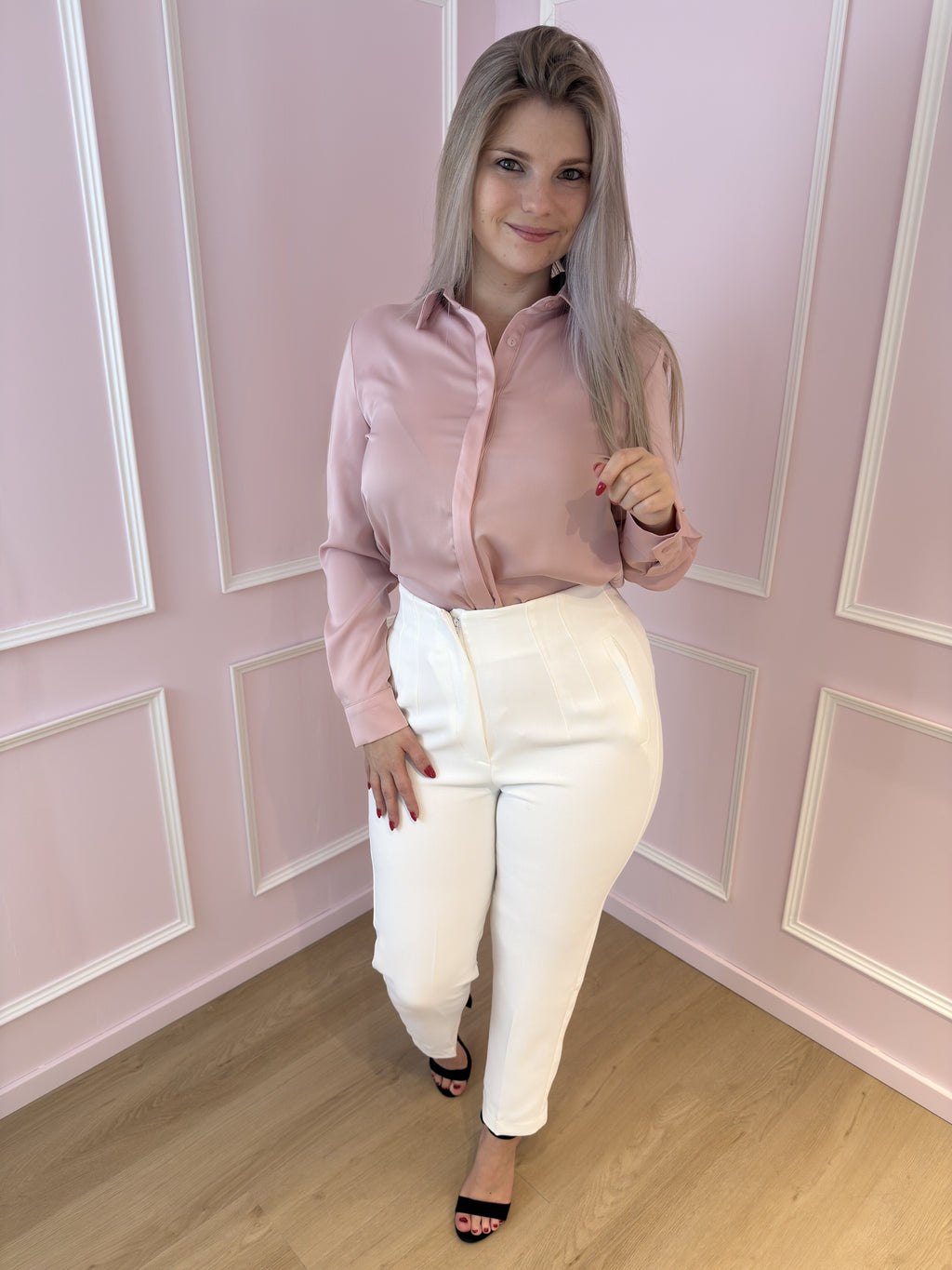 Pink Eloïse Blouse