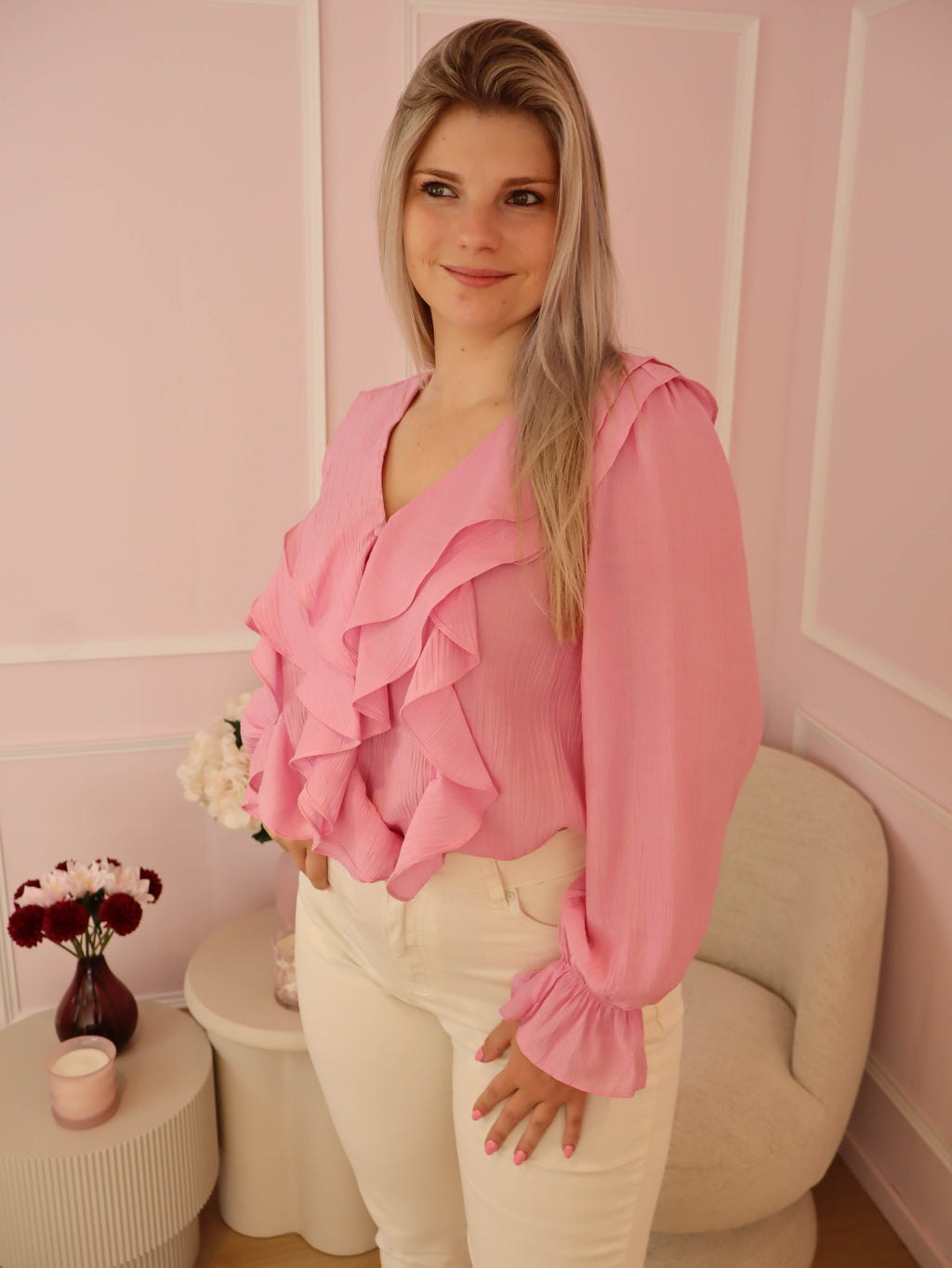 Pink Isaline Blouse