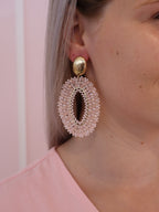 Pink Pearl Earring