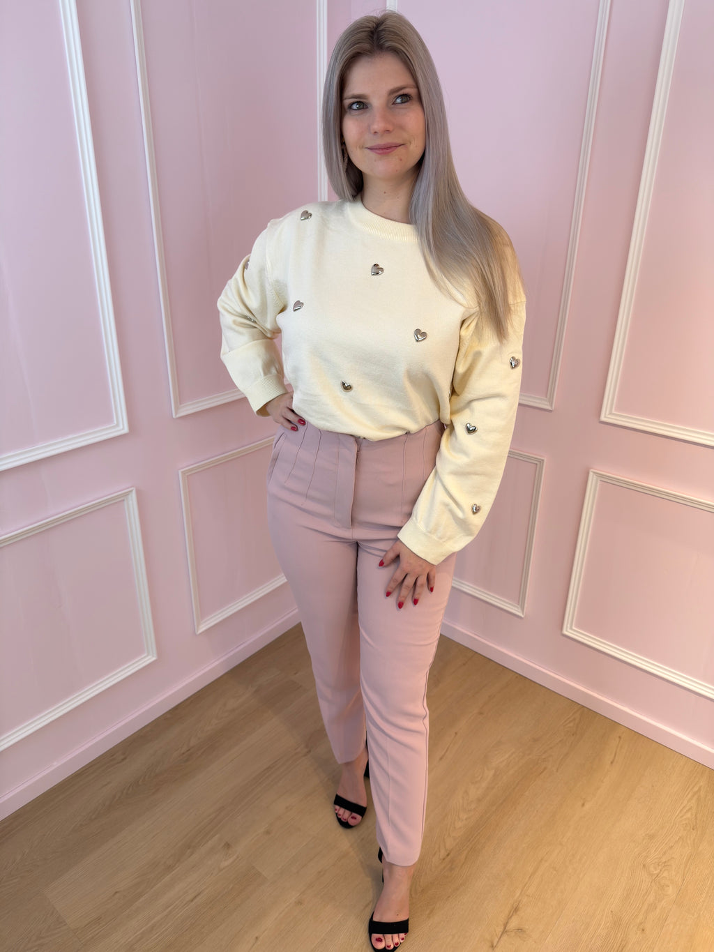 Pink Rosalie Trouser