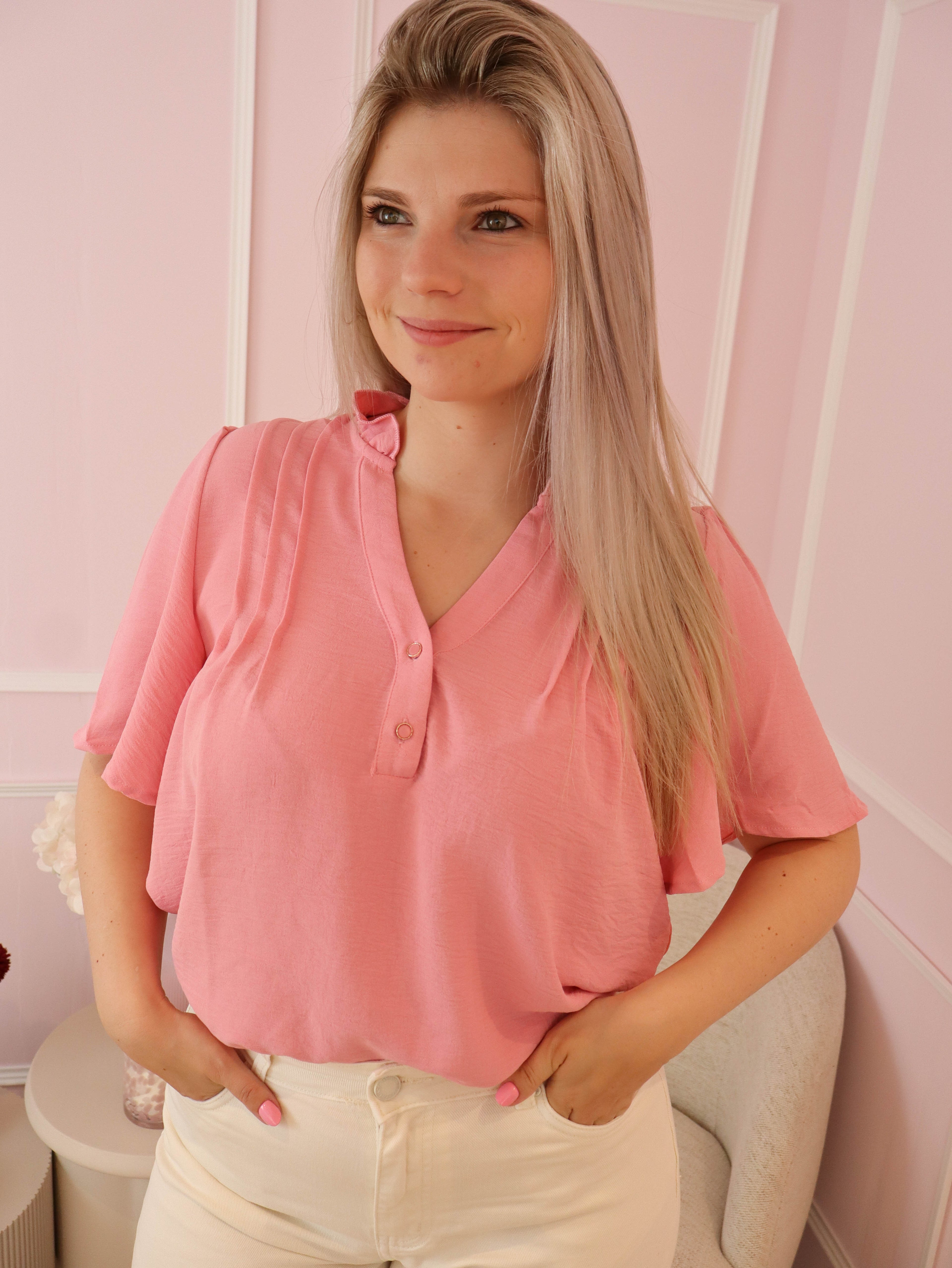 Pink Scarlett Blouse