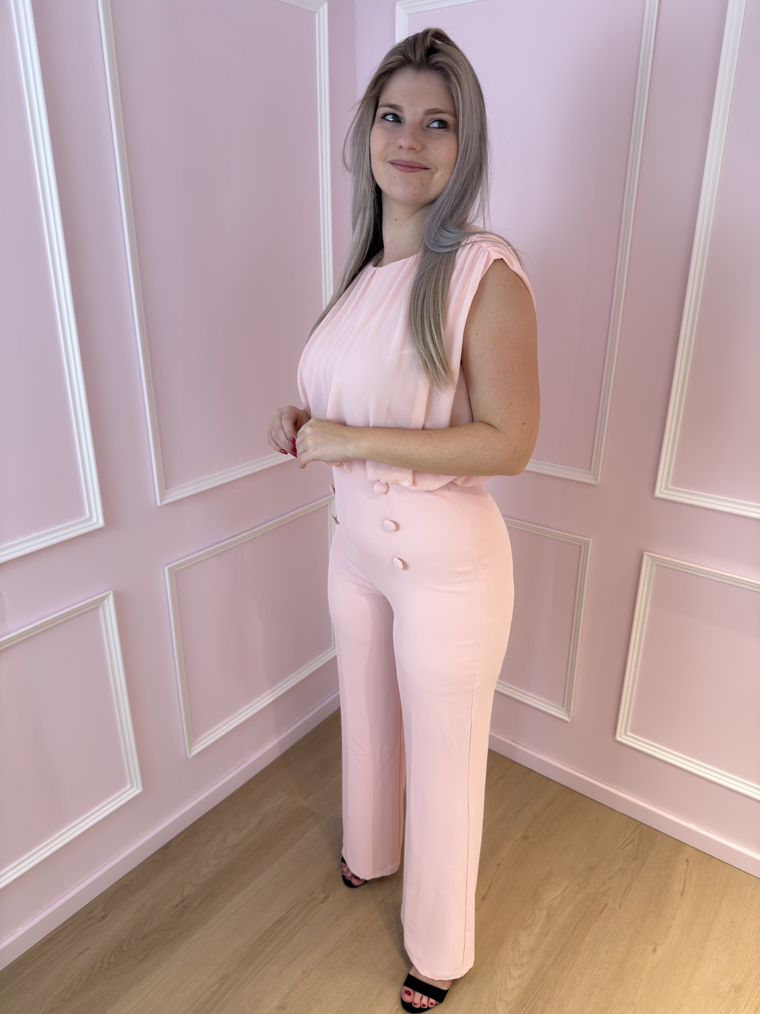 Pink Valentina Jumpsuit