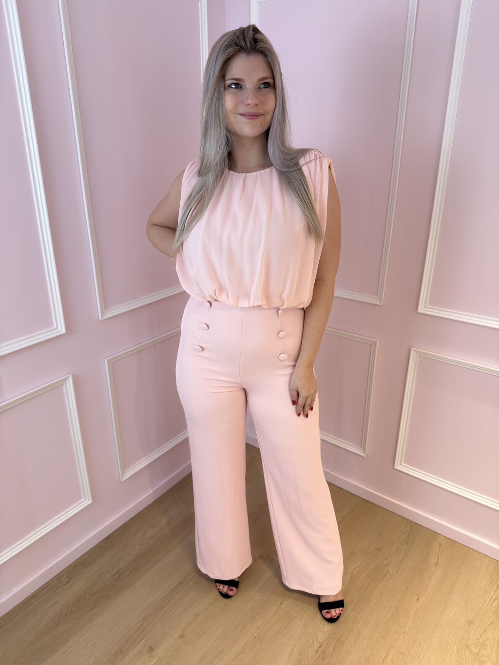 Pink Valentina Jumpsuit