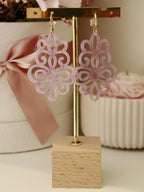 Pink Vintage Earring