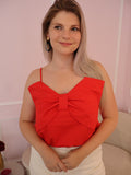 Red Bow Top