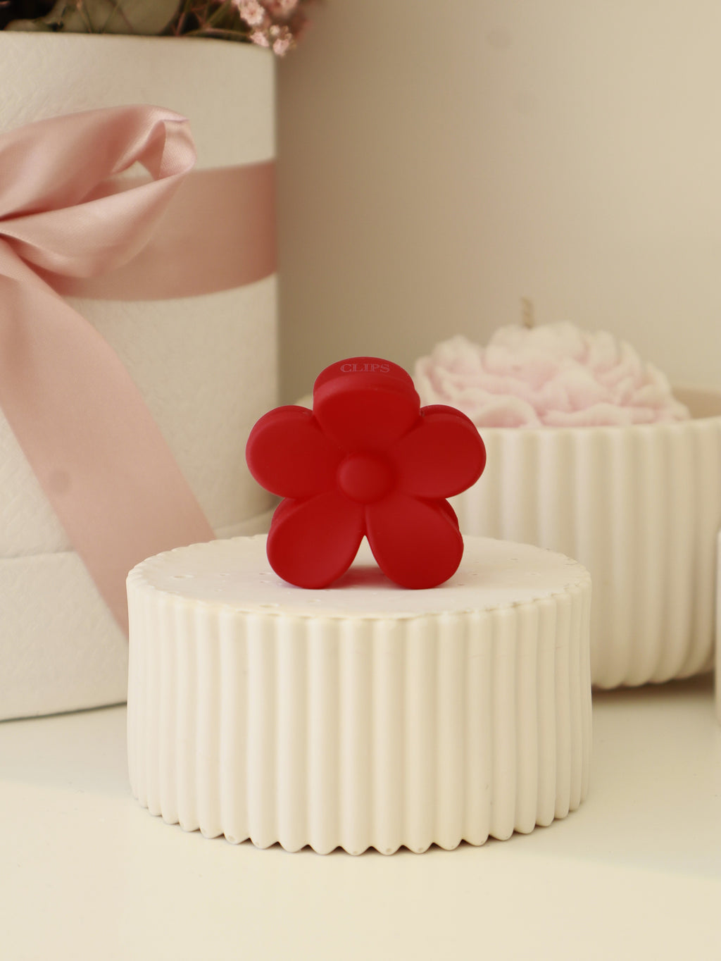 Rood mini Lou Clip