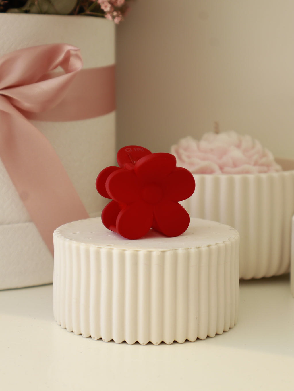 Rood mini Lou Clip