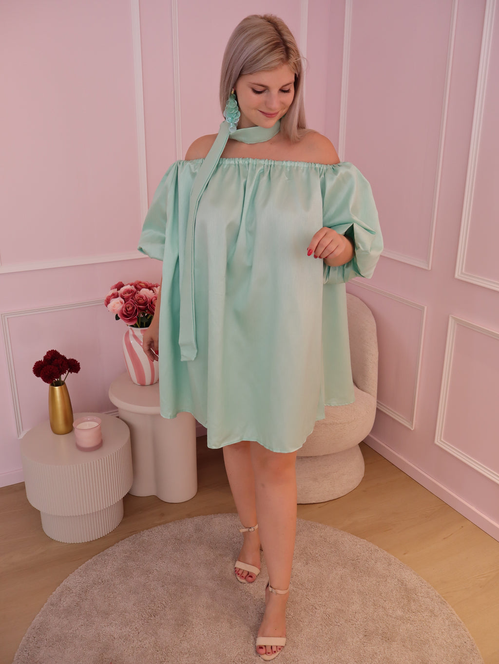 Turquoise Aria Dress