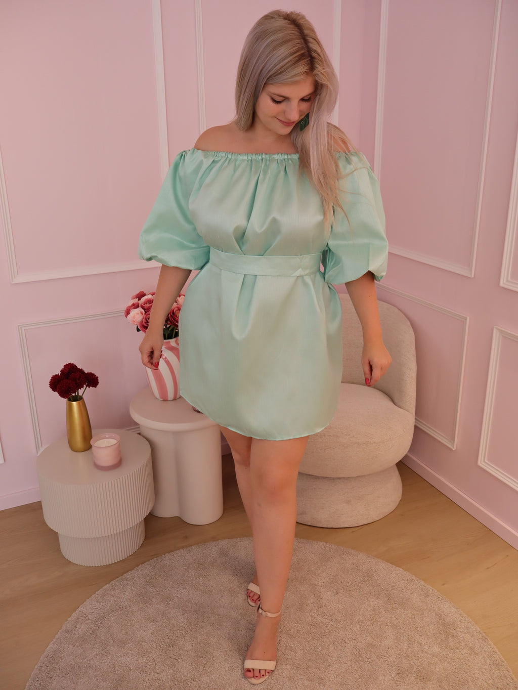 Turquoise Aria Dress