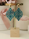 Turquoise Boho Earring