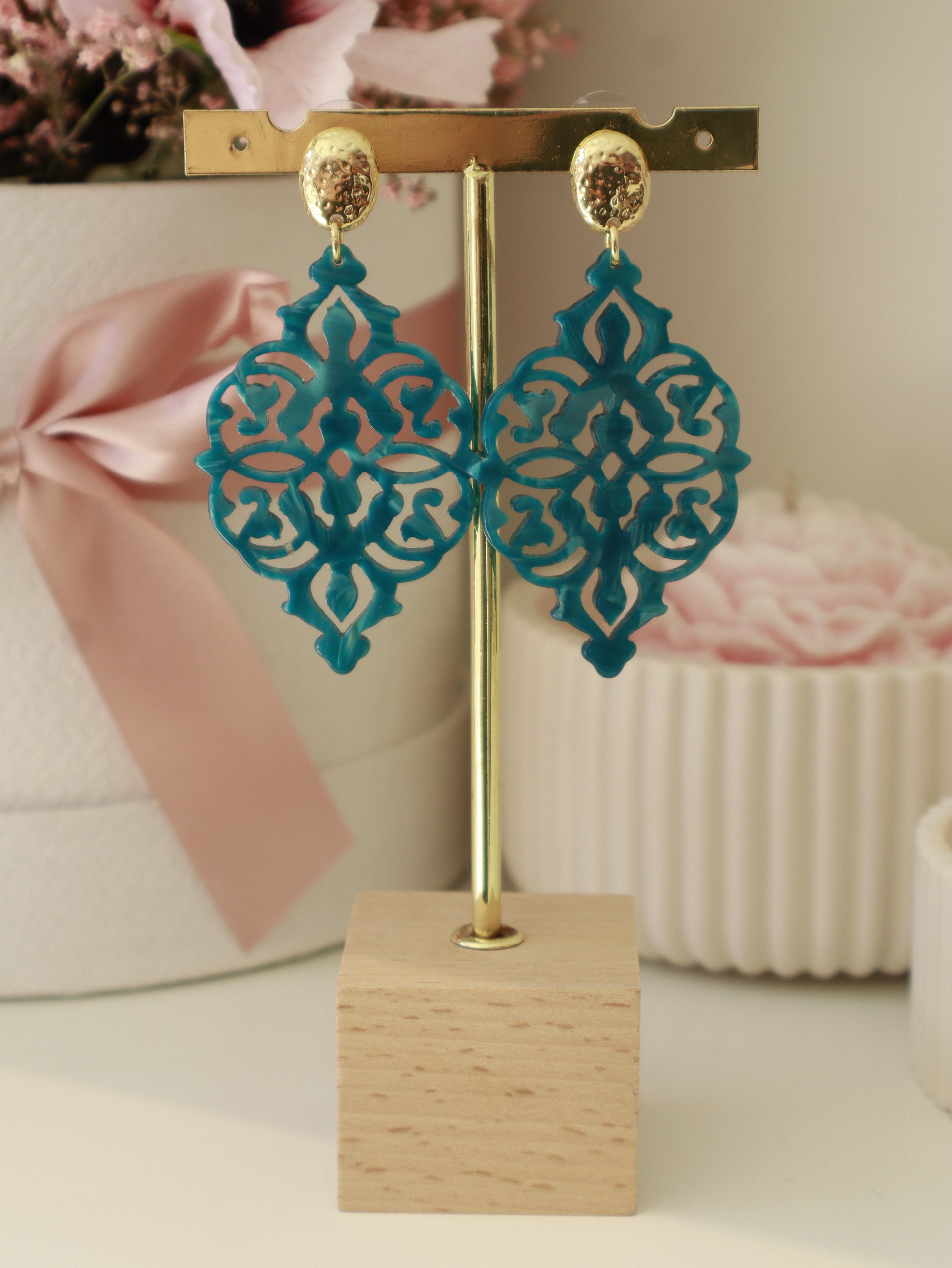 Turquoise Boho Earring