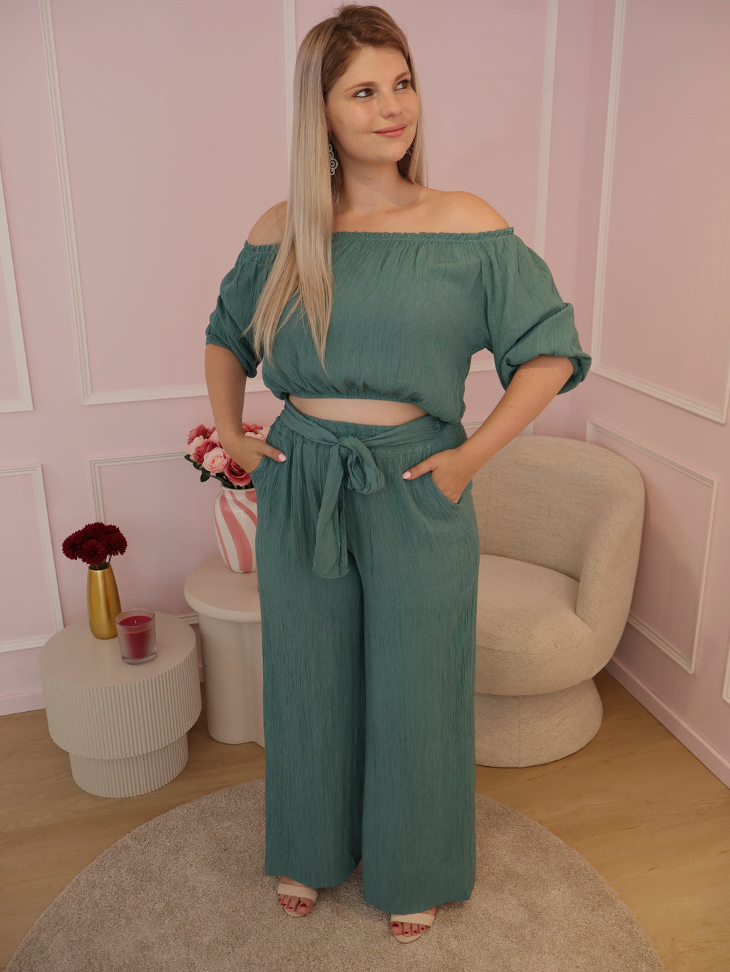 Turquoise Clara Set
