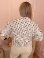 White Pauline Polka Dot Jacket