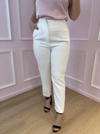 White Rosalie Trouser