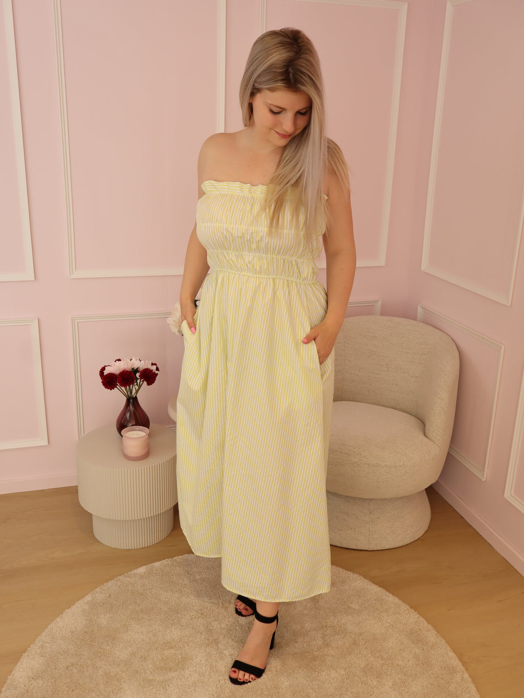 Yellow Ariel Dress