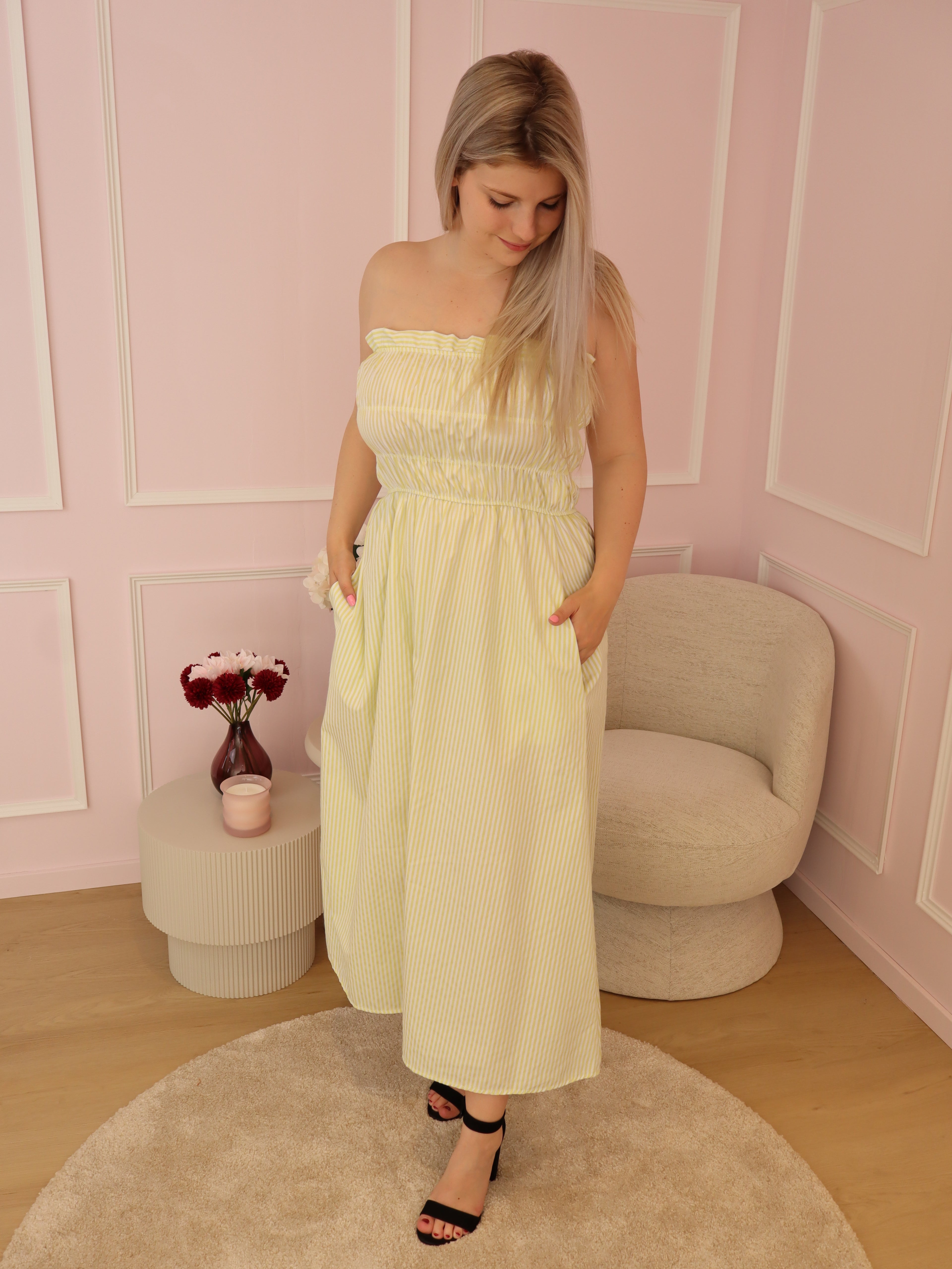 Yellow Ariel Dress