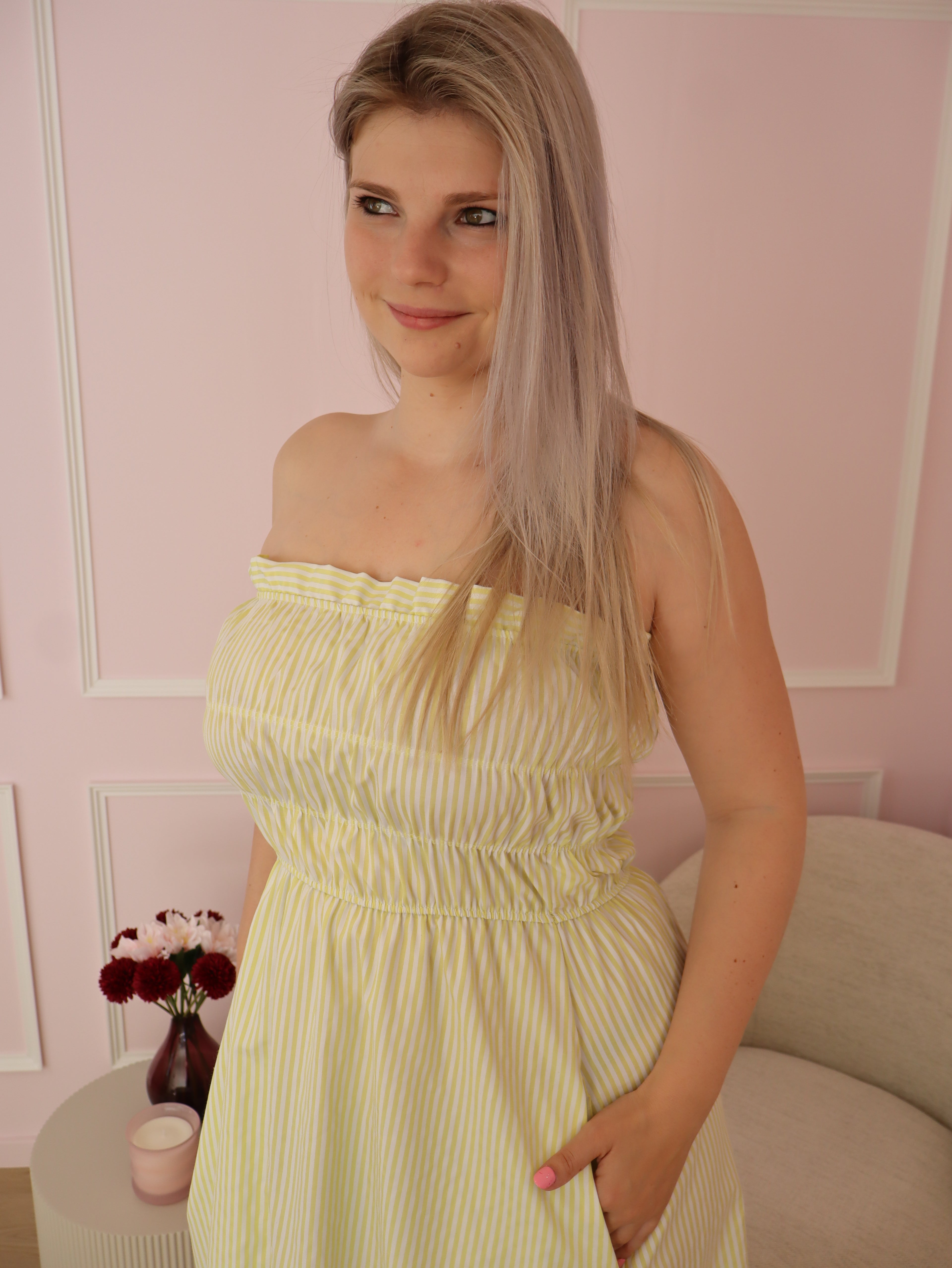Yellow Ariel Dress