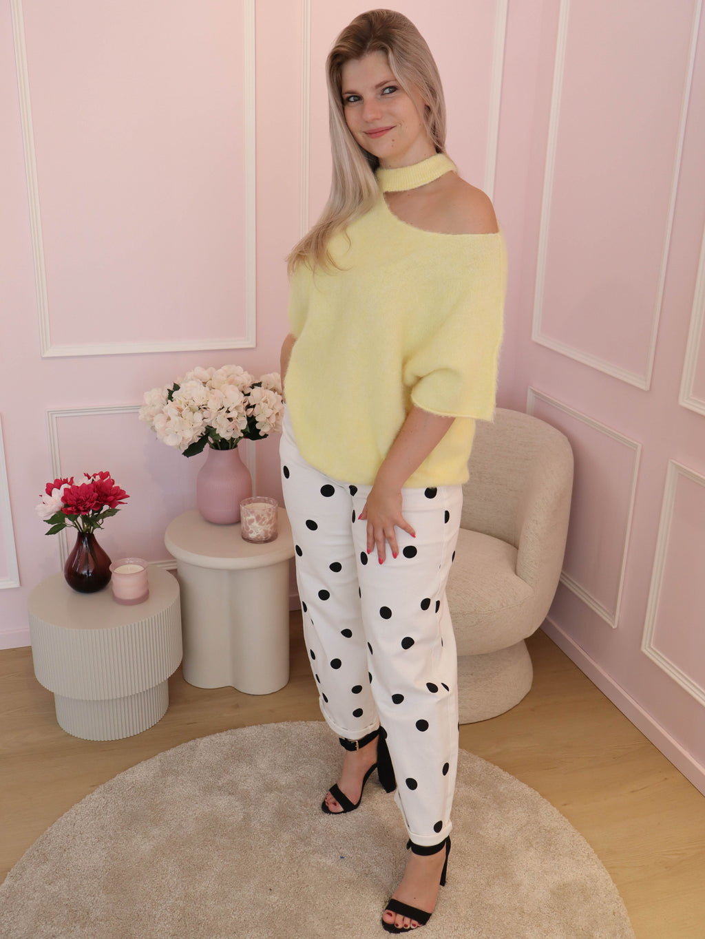 Yellow Aurelie Sweater
