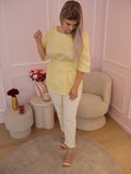 Yellow Delphine Blouse