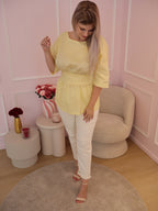 Yellow Delphine Blouse