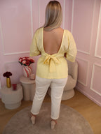 Yellow Delphine Blouse