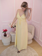 Yellow Elea Polka Dot Dress