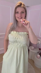 Yellow Ariel Dress