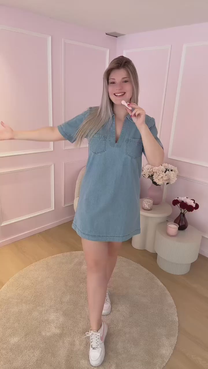 Blue Eva Dress