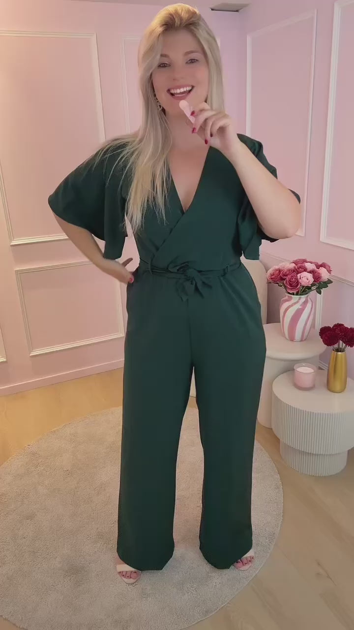 Green Tess Jumpsuit