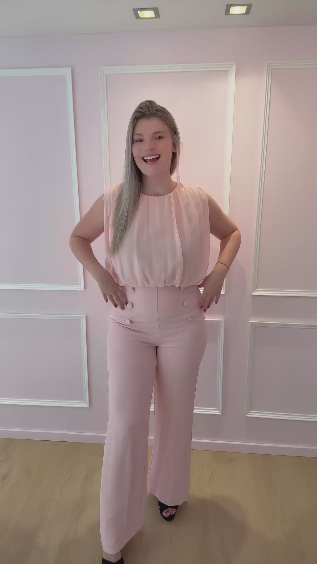 Pink Valentina Jumpsuit