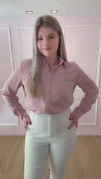 Pink Eloïse Blouse