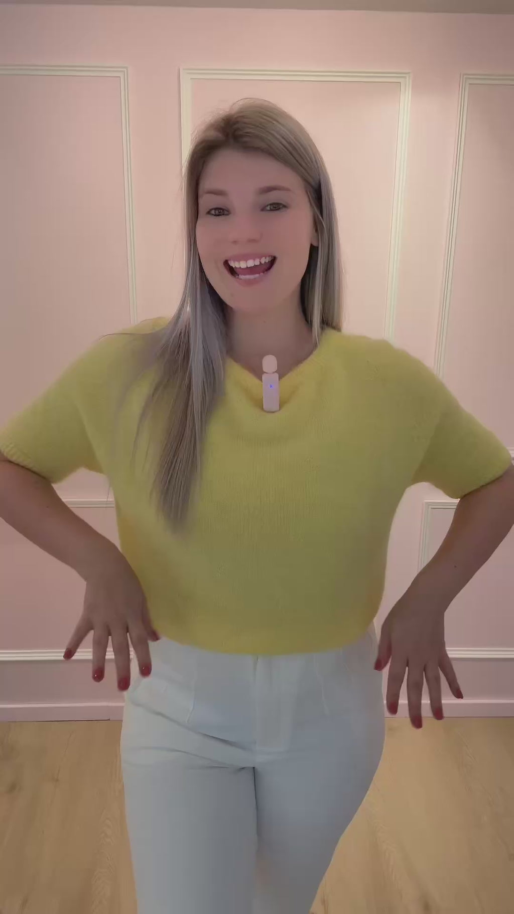 Yellow Camille Sweater