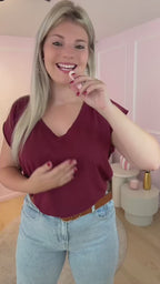 Bordeaux Megan Shirt