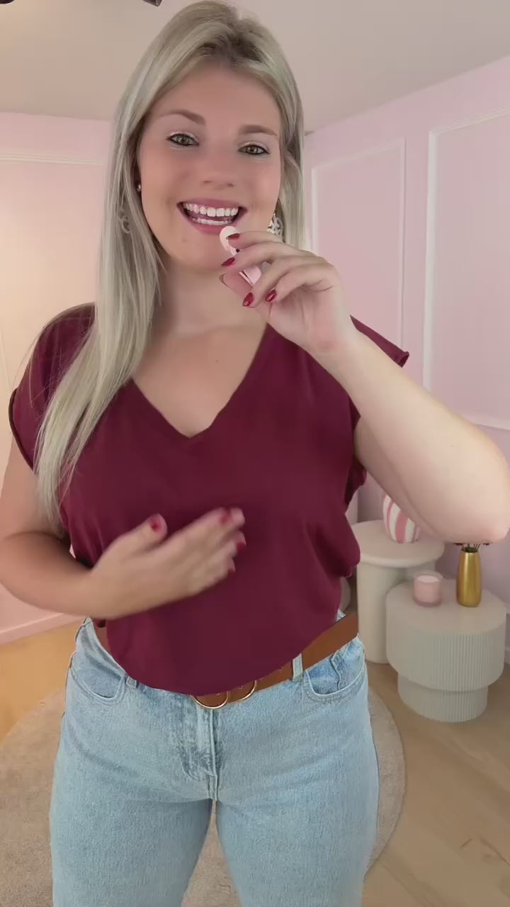 Bordeaux Megan Shirt