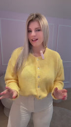 Yellow Nina Cardigan