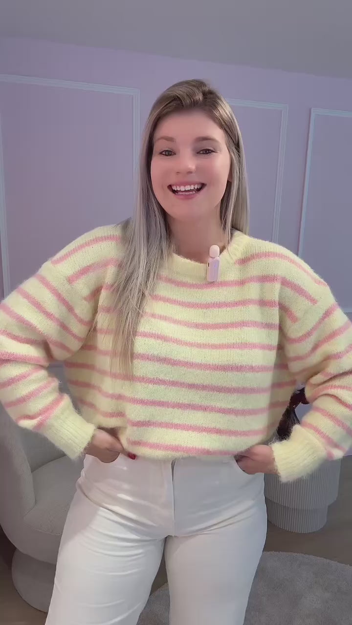 Yellow Candy Sweater