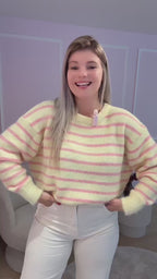 Yellow Candy Sweater