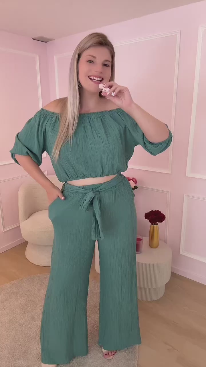 Turquoise Clara Set