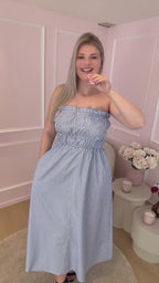 Blue Ariel Dress